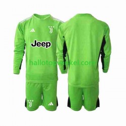 Juventus Voetbalshirt Doelman Kleuters/Kids Derde Tenue 2023-2024 Lange Mouw