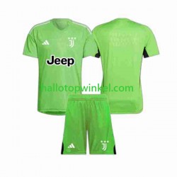 Juventus Voetbalshirt Doelman Kleuters/Kids Derde Tenue 2023-2024 Korte Mouw
