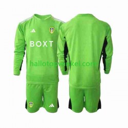 Leeds United Voetbalshirt Doelman Kleuters/Kids Thuis Tenue 2023-2024 Lange Mouw