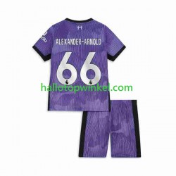 Liverpool Voetbalshirt Alexander-Arnold 66 Kleuters/Kids Derde Tenue 2023-2024 Korte Mouw