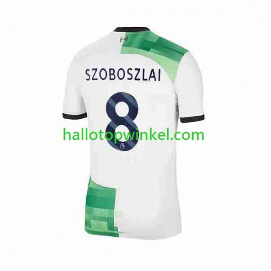 Liverpool Voetbalshirt Dominik Szoboszlai 8 Heren Uit Tenue 2023-2024 Korte Mouw