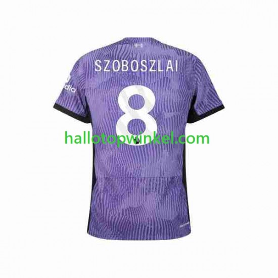 Liverpool Voetbalshirt Dominik Szoboszlai 8 Heren Derde Tenue 2023-2024 Korte Mouw