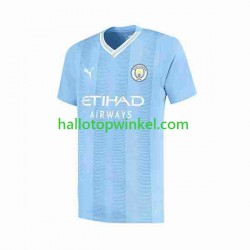 Manchester City Voetbalshirt Haaland 9 Special Printing Heren Thuis Tenue 2023-2024 Korte Mouw