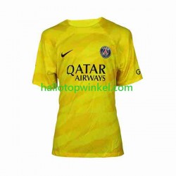 Paris Saint-Germain Voetbalshirt Doelman Heren Derde Tenue 2023-2024 Korte Mouw