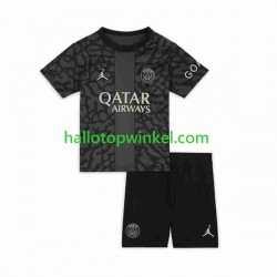 Paris Saint-Germain Voetbalshirt Kleuters/Kids Derde Tenue 2023-2024 Korte Mouw