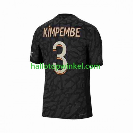 Paris Saint-Germain Voetbalshirt Kimpembe 3 Heren Derde Tenue 2023-2024 Korte Mouw