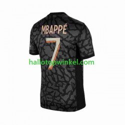 Paris Saint-Germain Voetbalshirt Mbappé Kylian 7 Heren Derde Tenue 2023-2024 Korte Mouw