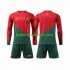 Portugal Voetbalshirt Kleuters/Kids Thuis Tenue WK 2022 Lange Mouw