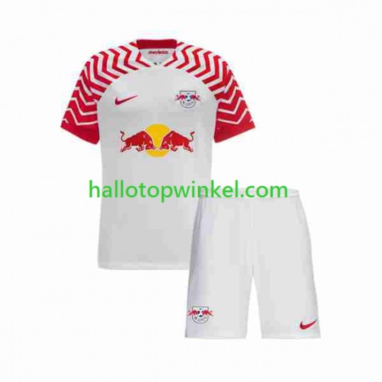 RB Leipzig Voetbalshirt Kleuters/Kids Thuis Tenue 2023-2024 Korte Mouw