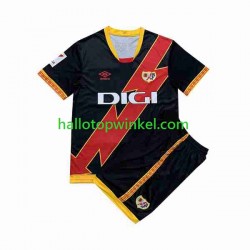Rayo Vallecano Voetbalshirt Kleuters/Kids Uit Tenue 2023-2024 Korte Mouw