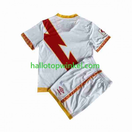 Rayo Vallecano Voetbalshirt Kleuters/Kids Thuis Tenue 2023-2024 Korte Mouw