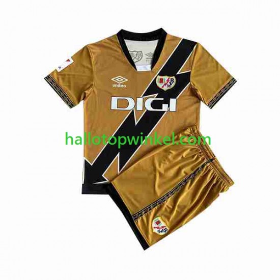 Rayo Vallecano Voetbalshirt Kleuters/Kids Derde Tenue 2023-2024 Korte Mouw