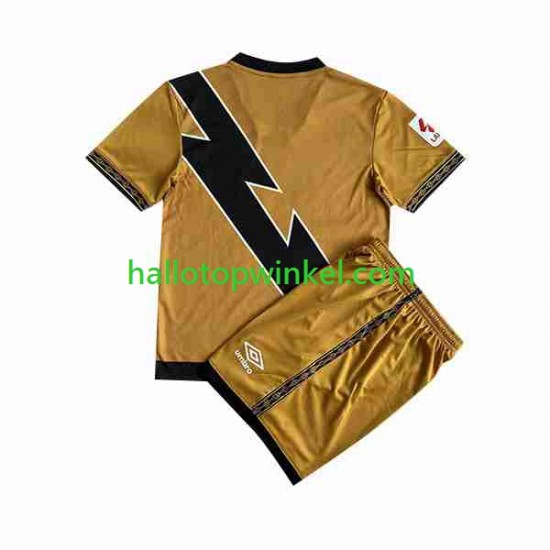 Rayo Vallecano Voetbalshirt Kleuters/Kids Derde Tenue 2023-2024 Korte Mouw