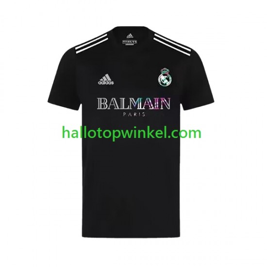 Real Madrid Voetbalshirt Balmain Heren 2023-2024 Korte Mouw