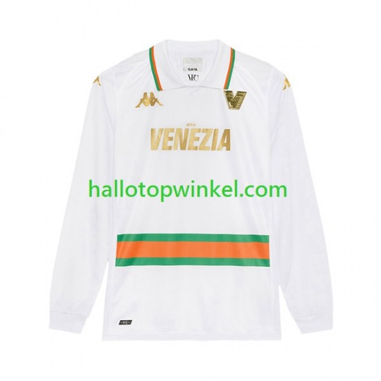 Venezia Voetbalshirt Heren Uit Tenue 2023-2024 Lange Mouw