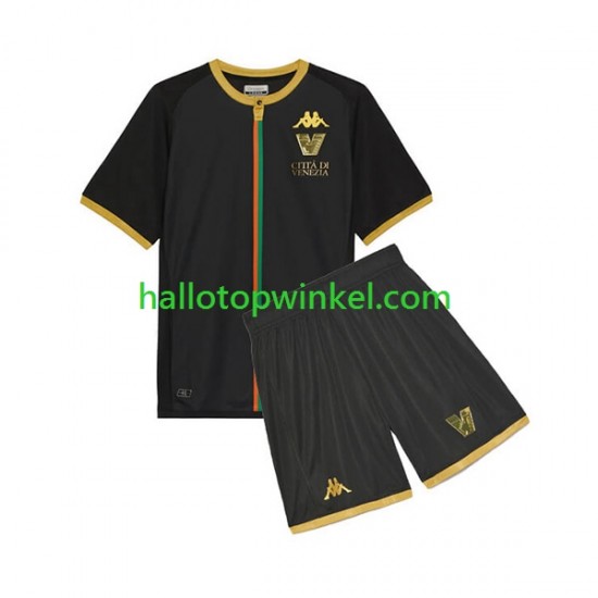Venezia Voetbalshirt Kleuters/Kids Thuis Tenue 2023-2024 Korte Mouw
