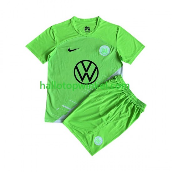 VfL Wolfsburg Voetbalshirt Kleuters/Kids Thuis Tenue 2023-2024 Korte Mouw