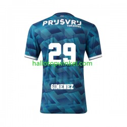 Feyenoord Rotterdam Voetbalshirt Santiago Gimenez 29 Heren Uit Tenue 2023-2024 Korte Mouw