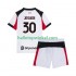 AC Milan Voetbalshirt Ardon Jashari 30 Kleuters/Kids Uit Tenue 2025-2026 Korte Mouw