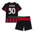 AC Milan Voetbalshirt Ardon Jashari 30 Kleuters/Kids Thuis Tenue 2025-2026 Korte Mouw