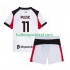 AC Milan Voetbalshirt Christian Pulisic 11 Kleuters/Kids Uit Tenue 2025-2026 Korte Mouw