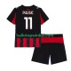 AC Milan Voetbalshirt Christian Pulisic 11 Kleuters/Kids Thuis Tenue 2025-2026 Korte Mouw