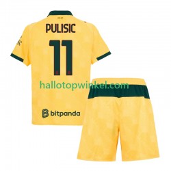 AC Milan Voetbalshirt Christian Pulisic 11 Kleuters/Kids Derde Tenue 2025-2026 Korte Mouw