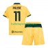 AC Milan Voetbalshirt Christian Pulisic 11 Kleuters/Kids Derde Tenue 2025-2026 Korte Mouw