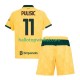 AC Milan Voetbalshirt Christian Pulisic 11 Kleuters/Kids Derde Tenue 2025-2026 Korte Mouw