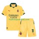 AC Milan Voetbalshirt Christian Pulisic 11 Kleuters/Kids Derde Tenue 2025-2026 Korte Mouw