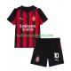 AC Milan Voetbalshirt Rafael Leao 10 Kleuters/Kids Thuis Tenue 2025-2026 Korte Mouw