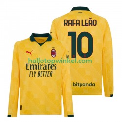 AC Milan Voetbalshirt Rafael Leao 10 Heren Derde Tenue 2025-2026 Lange Mouw