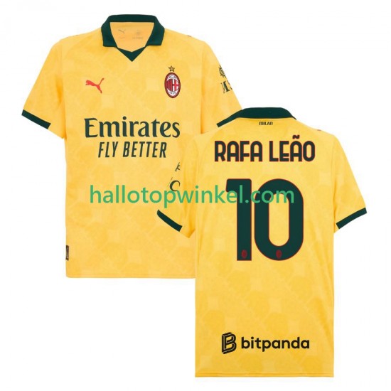 AC Milan Voetbalshirt Rafael Leao 10 Heren Derde Tenue 2025-2026 Korte Mouw