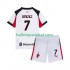 AC Milan Voetbalshirt Santiago Gimenez 7 Kleuters/Kids Uit Tenue 2025-2026 Korte Mouw