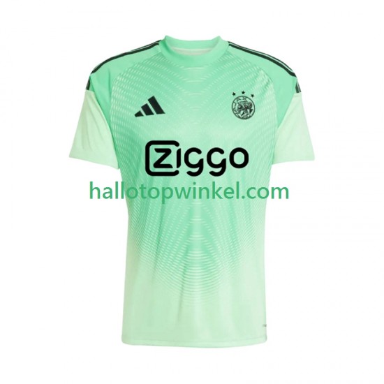 AFC Ajax Voetbalshirt Doelman Heren Thuis Tenue 2025-2026 Korte Mouw