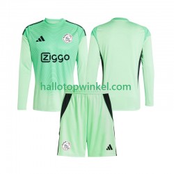 AFC Ajax Voetbalshirt Doelman Kleuters/Kids Thuis Tenue 2025-2026 Lange Mouw