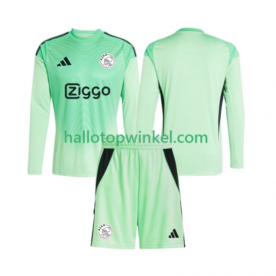AFC Ajax Voetbalshirt Doelman Kleuters/Kids Thuis Tenue 2025-2026 Lange Mouw