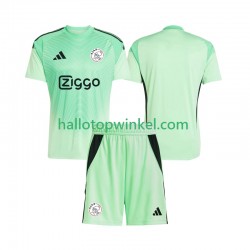 AFC Ajax Voetbalshirt Doelman Kleuters/Kids Thuis Tenue 2025-2026 Korte Mouw