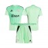 AFC Ajax Voetbalshirt Doelman Kleuters/Kids Thuis Tenue 2025-2026 Korte Mouw