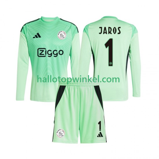 AFC Ajax Voetbalshirt Vitezslav Jaros 1 Doelman Kleuters/Kids Thuis Tenue 2025-2026 Lange Mouw
