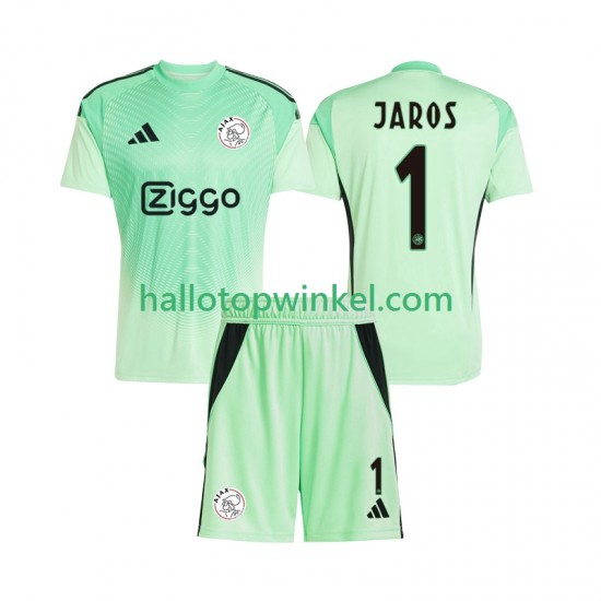 AFC Ajax Voetbalshirt Vitezslav Jaros 1 Doelman Kleuters/Kids Thuis Tenue 2025-2026 Korte Mouw
