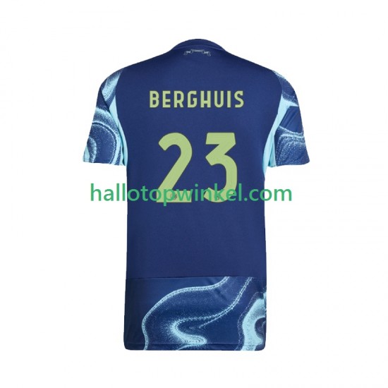 AFC Ajax Voetbalshirt Steven Berghuis 23 Heren Uit Tenue 2025-2026 Korte Mouw