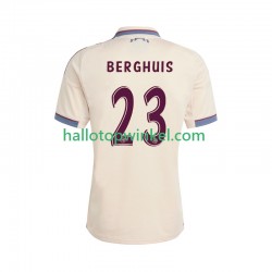 AFC Ajax Voetbalshirt Steven Berghuis 23 Heren Derde Tenue 2025-2026 Korte Mouw