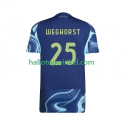 AFC Ajax Voetbalshirt Wout Weghorst 25 Heren Uit Tenue 2025-2026 Korte Mouw
