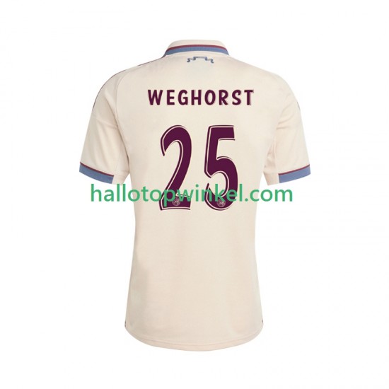 AFC Ajax Voetbalshirt Wout Weghorst 25 Heren Derde Tenue 2025-2026 Korte Mouw