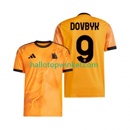 AS Roma Voetbalshirt Artem Dovbyk 9 Heren Uit Tenue 2025-2026 Korte Mouw