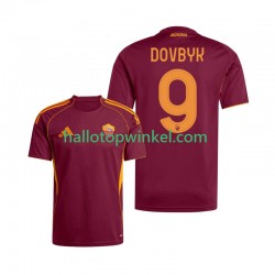 AS Roma Voetbalshirt Artem Dovbyk 9 Heren Thuis Tenue 2025-2026 Korte Mouw