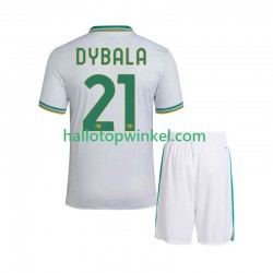 AS Roma Voetbalshirt Dybala 21 Kleuters/Kids Derde Tenue 2025-2026 Korte Mouw