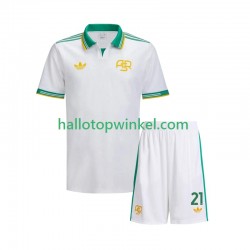 AS Roma Voetbalshirt Dybala 21 Kleuters/Kids Derde Tenue 2025-2026 Korte Mouw