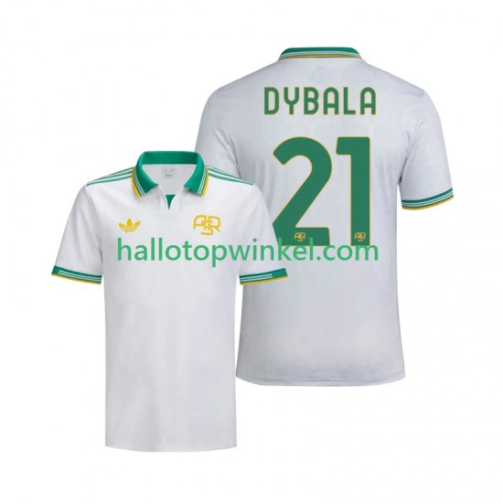 AS Roma Voetbalshirt Dybala 21 Heren Derde Tenue 2025-2026 Korte Mouw